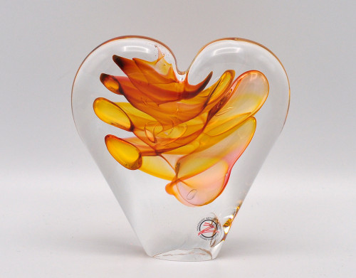 Loranto + Hart, klein cognac-roze